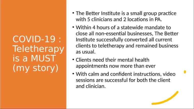 Teletherapy – 4 Quick Steps to Get Started